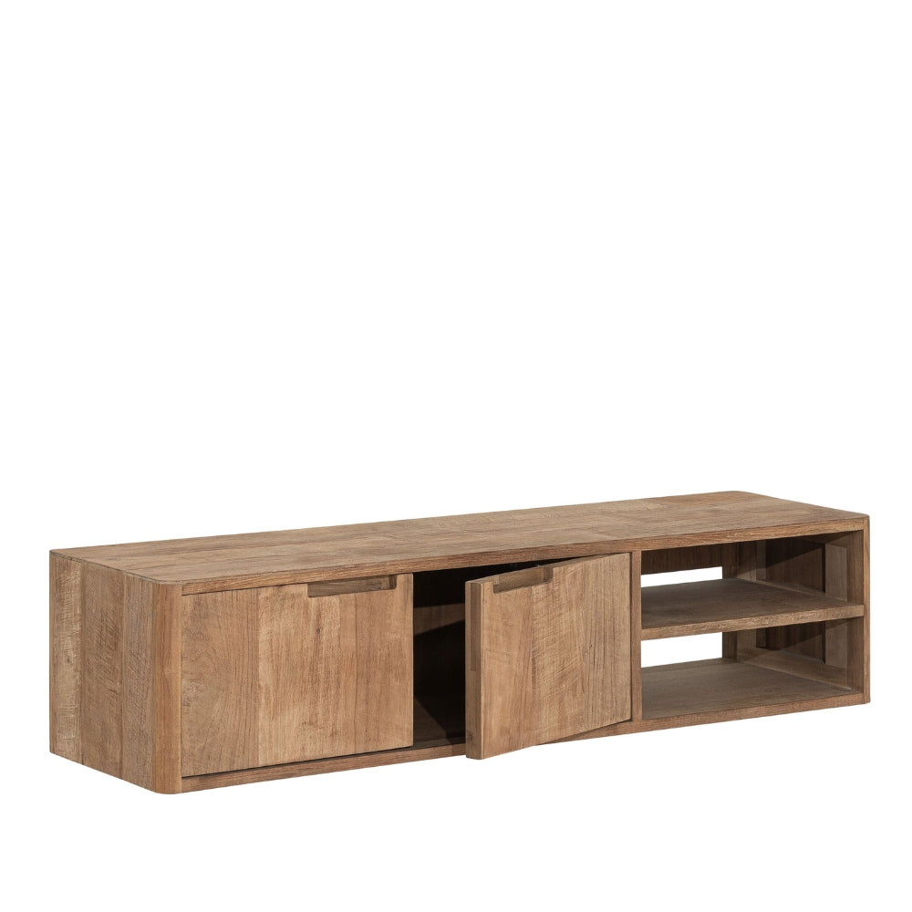Hangend TV Meubel No.2 Bliss Teakhout Small DTP Home