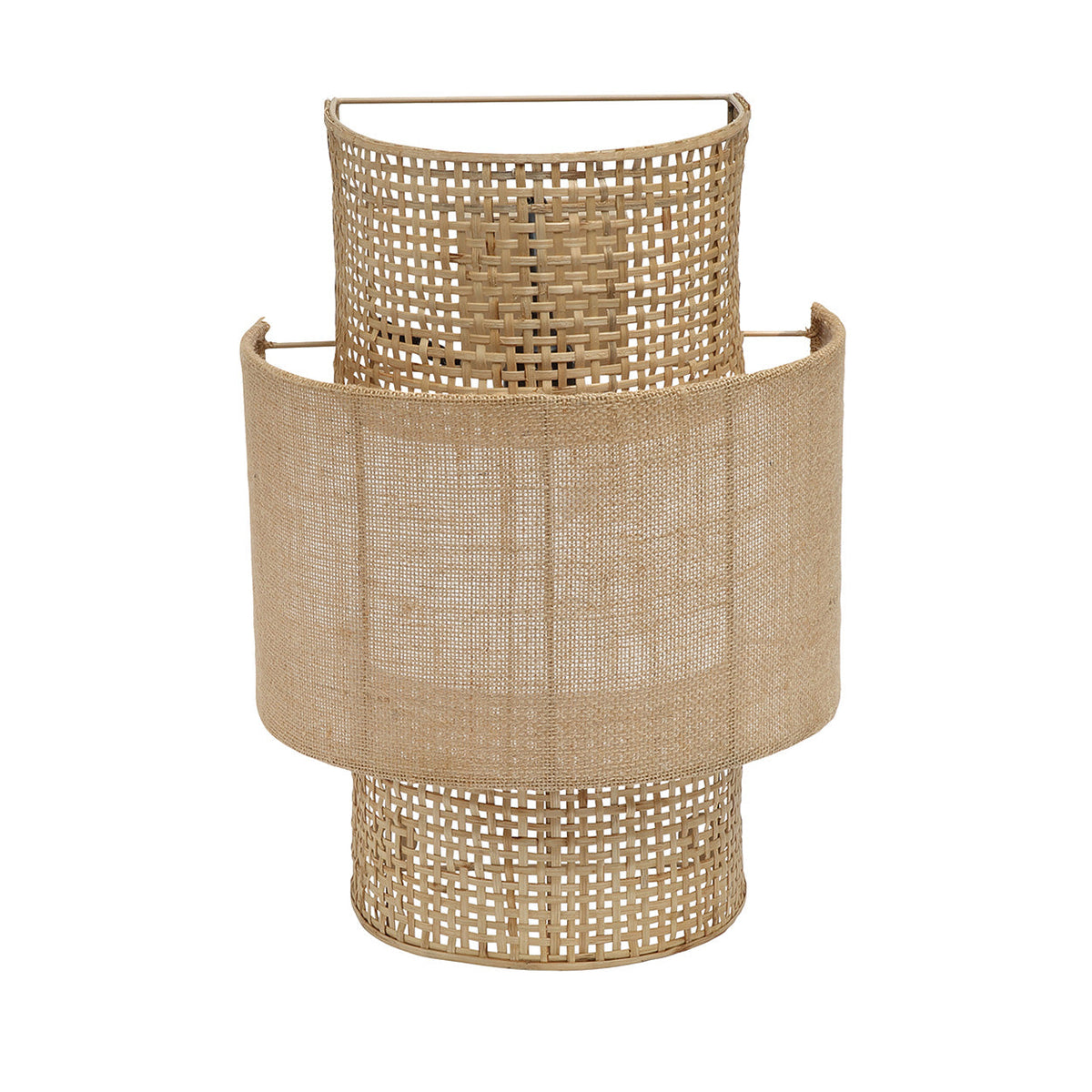 Die Bolly Jute-Wandleuchte Natur M Bazar Bizar
