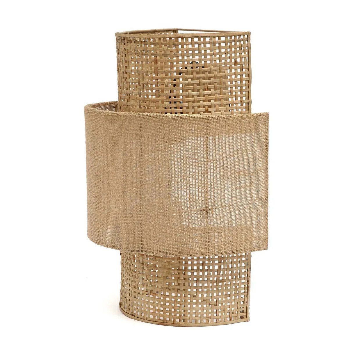 Die Bolly Jute-Wandleuchte Natur M Bazar Bizar