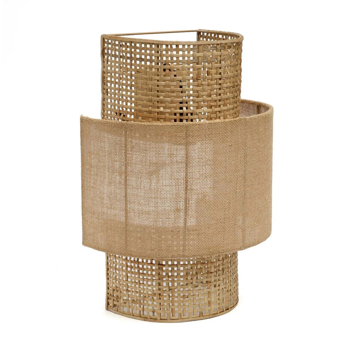 Die Bolly Jute-Wandleuchte Natur M Bazar Bizar