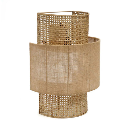 Die Bolly Jute-Wandleuchte Natur M Bazar Bizar