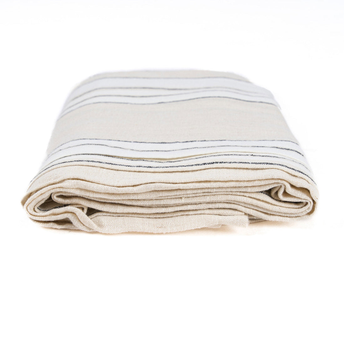 Het Provence Tafelkleed - Natuurlijk Zwart Wit - 150x300