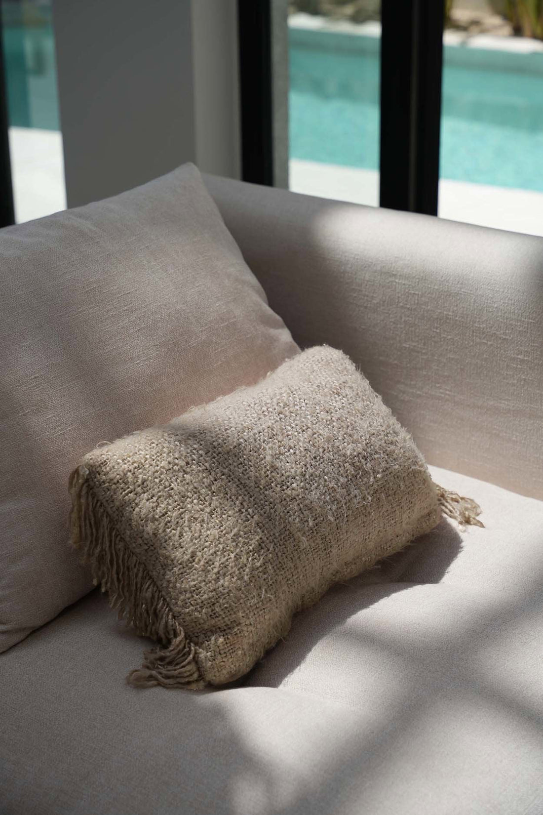 The Oh My Gee Cushion Cover  - Beige - 30x50