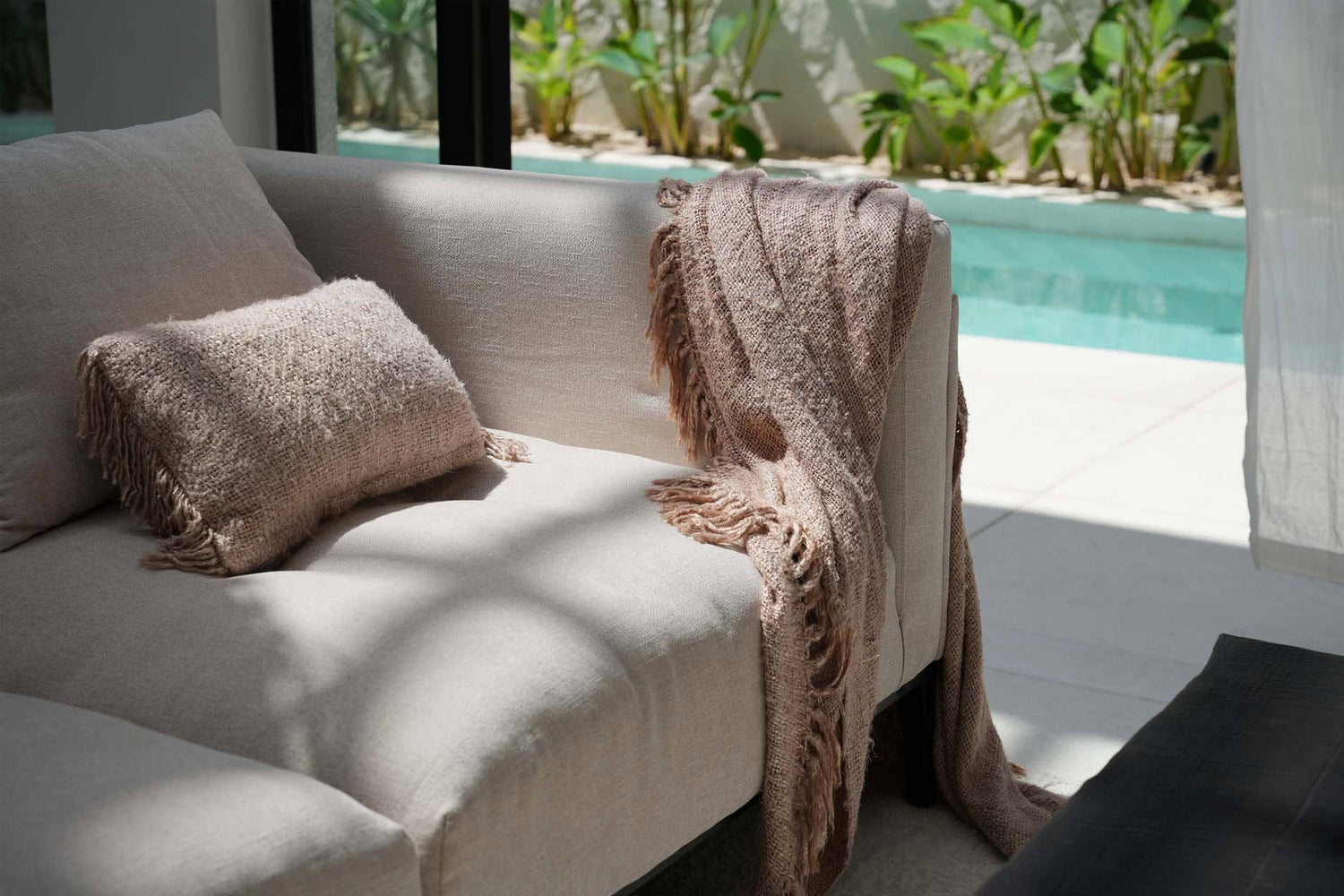 The Oh My Gee Cushion Cover  - Beige - 30x50