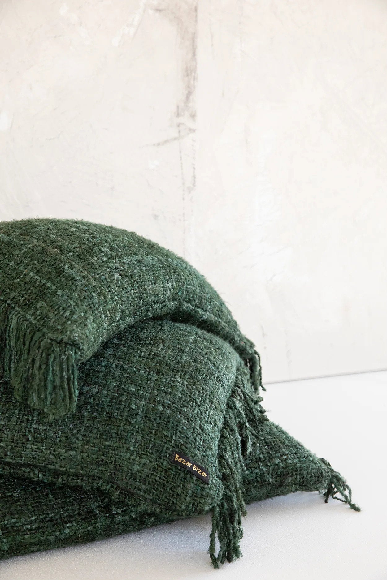 The Oh My Gee Cushion Cover - Forrest Green - 30x50