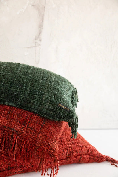 The Oh My Gee Cushion Cover - Forrest Green - 30x50