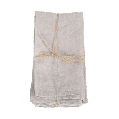 Het Linnen Servet - Beige - Set van 4