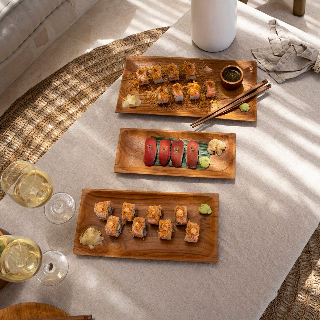 Het Linnen Tafelkleed - Beige - 150x250