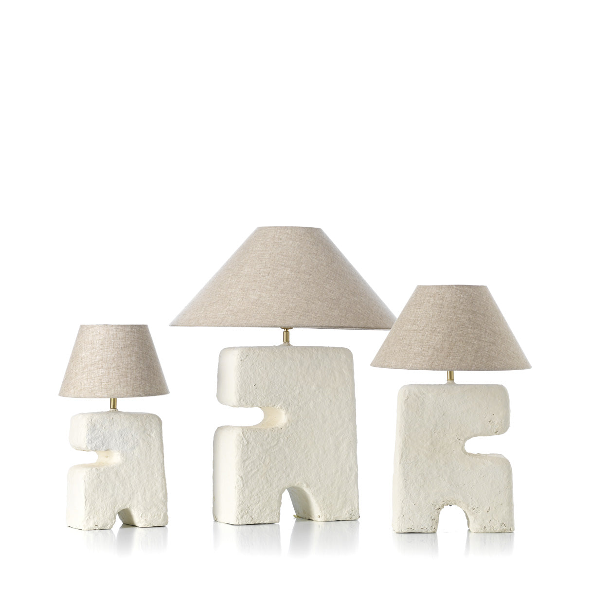 Tafellamp De L’Objet Wit Large Bazar Bizar