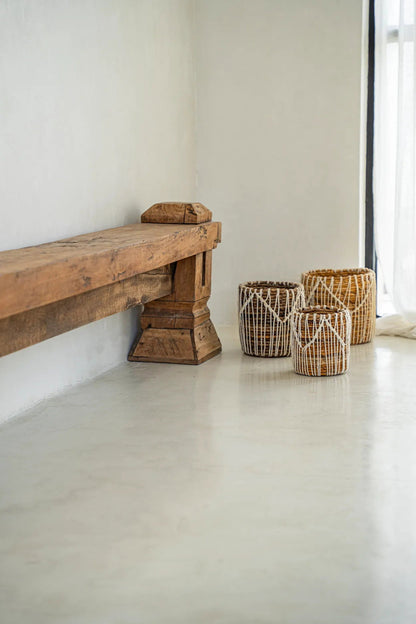 The Macra-mazing Basket - Natural White - S