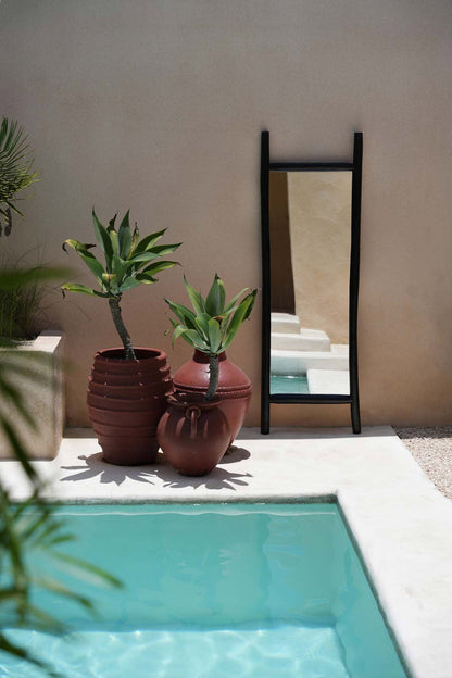 De Island Dressing Room Spiegel Zwart 170x57cm