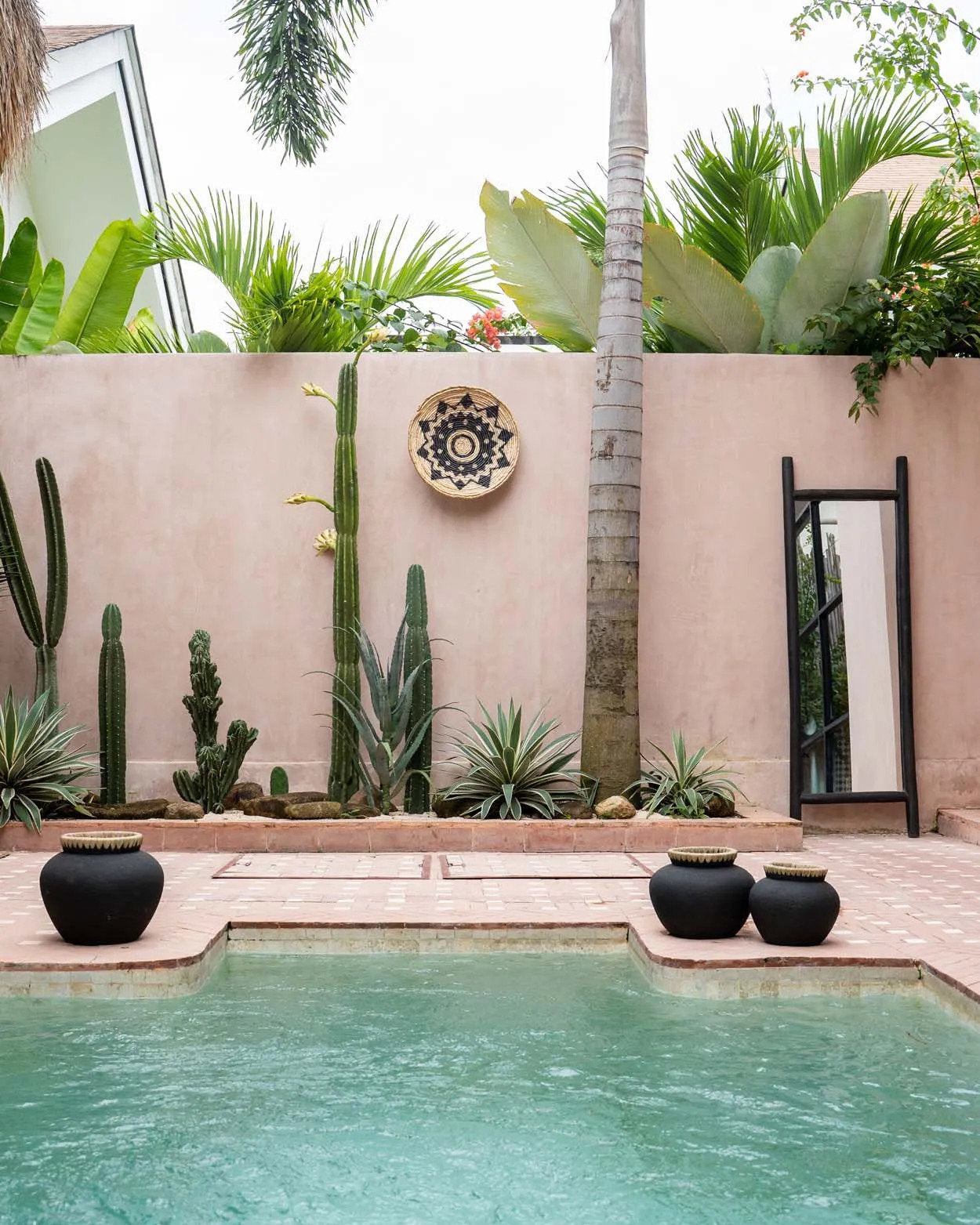 De Island Dressing Room Spiegel Zwart 170x57cm