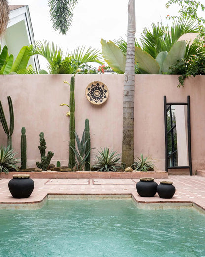 De Island Dressing Room Spiegel Zwart 170x57cm