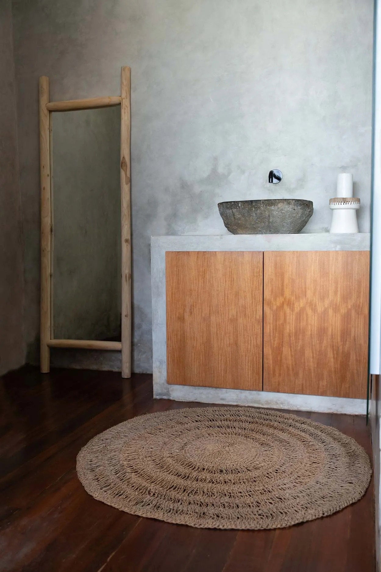 De Island Dressing Spiegel - Naturel 170x57cm