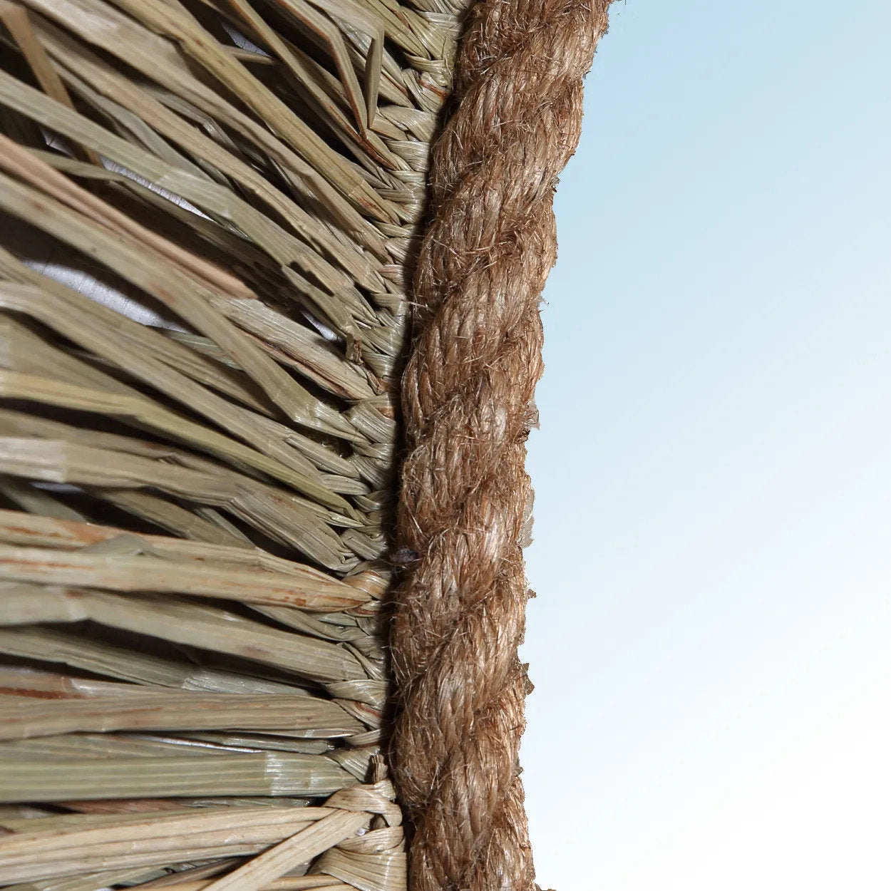 De St Barth Spiegel - Naturel 65x65cm