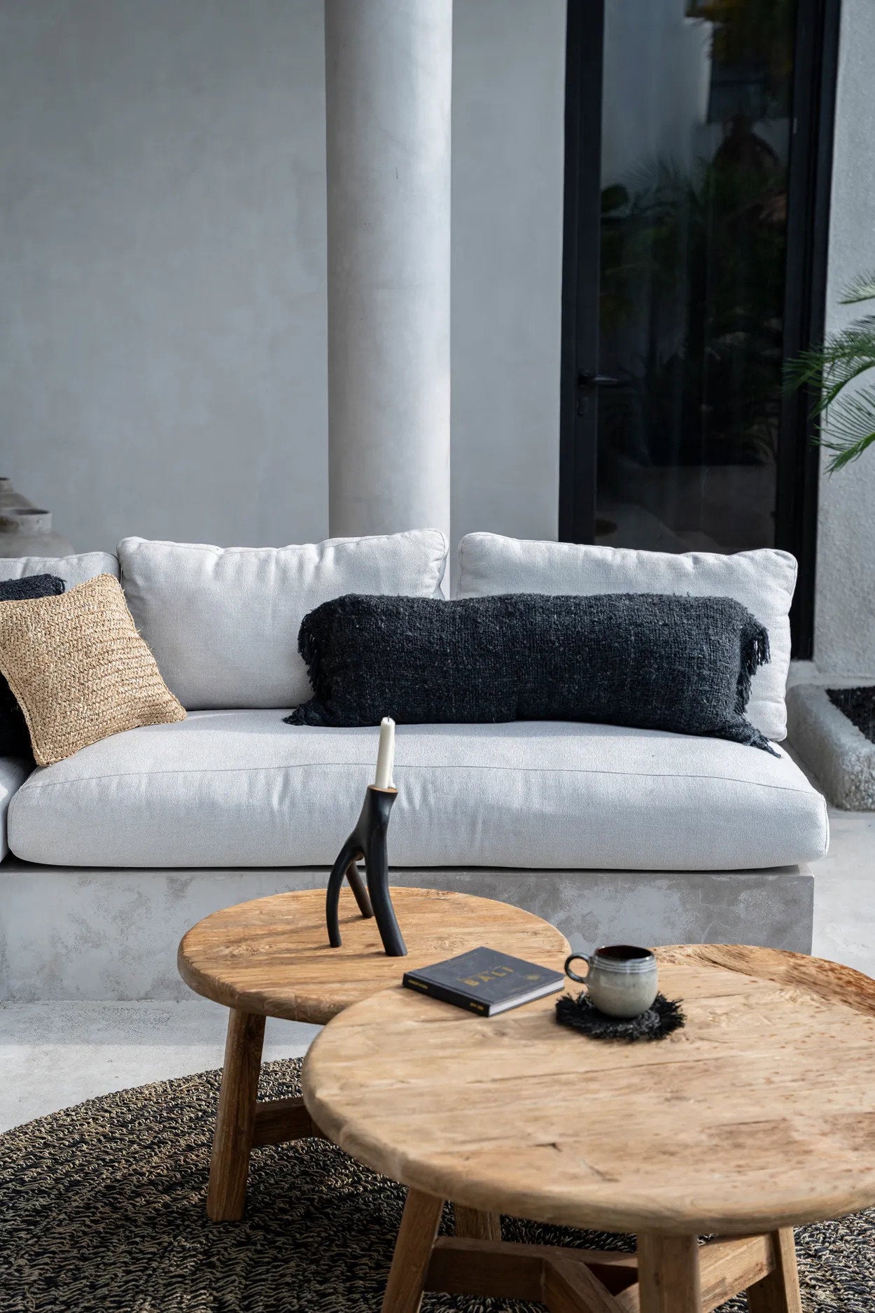 De Triple Twig Kaarshouder - Zwart