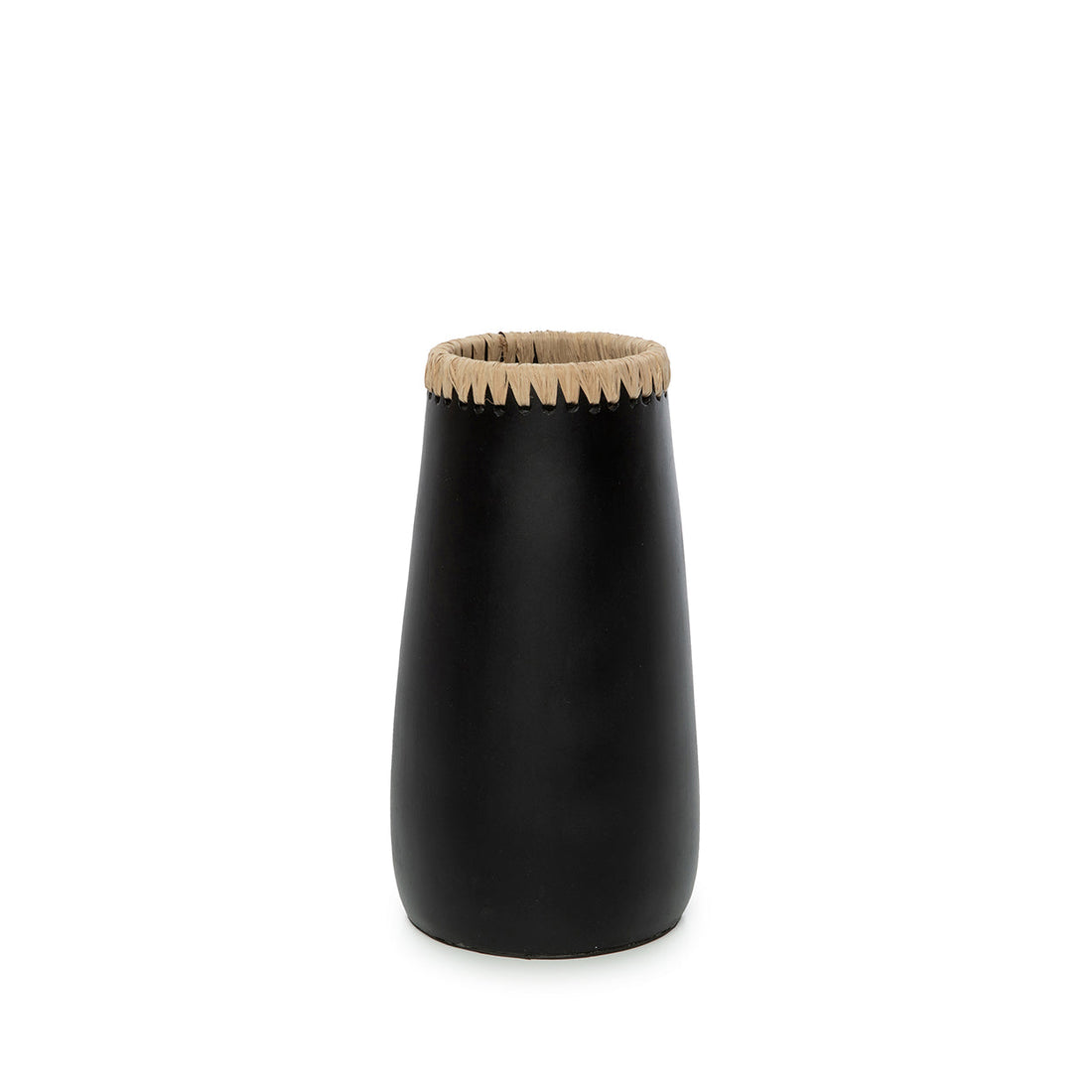 De Sneaky Vaas - Zwart Naturel - M