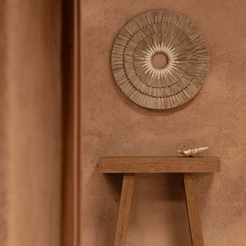 De Mengdong Muur Deco - Naturel Wit Bazar Bizar