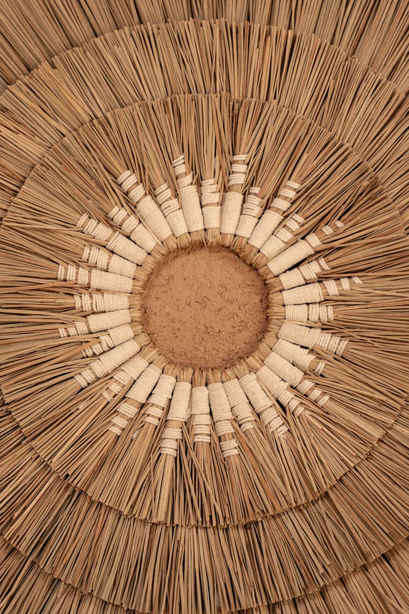 De Mengdong Muur Deco - Naturel Wit Bazar Bizar