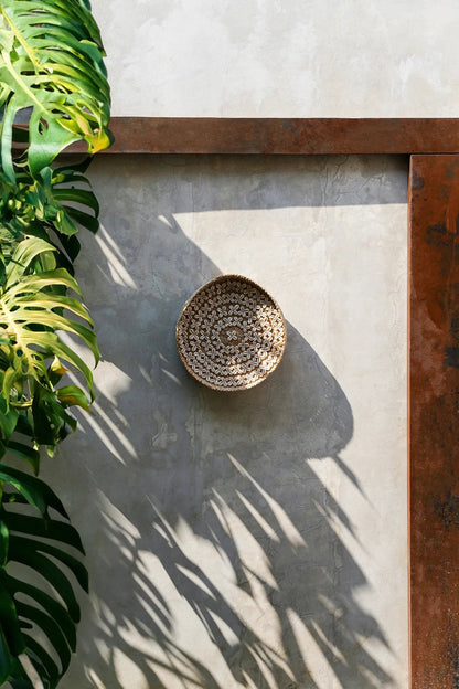 Het Costa Shell Bord - Natuurwit - M