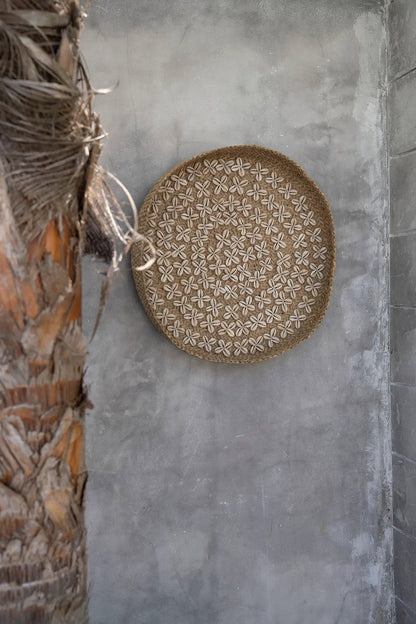 Het Costa Shell Bord - Natuurwit - M