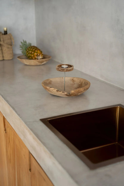 The Candle Plate Naturel