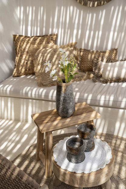 The Gypsy Candle Holder Antique Grey Large