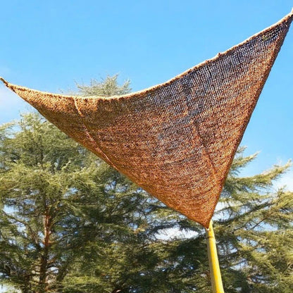 De Coco Shade Driehoekig- Naturel - 350x350