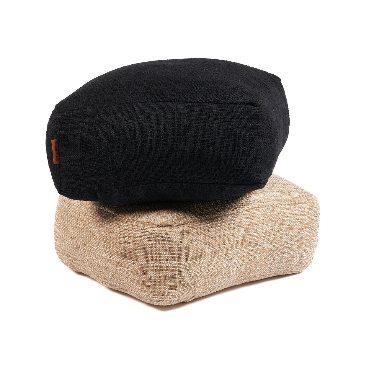 De Comfy Poef - Zwart Bazar Bizar