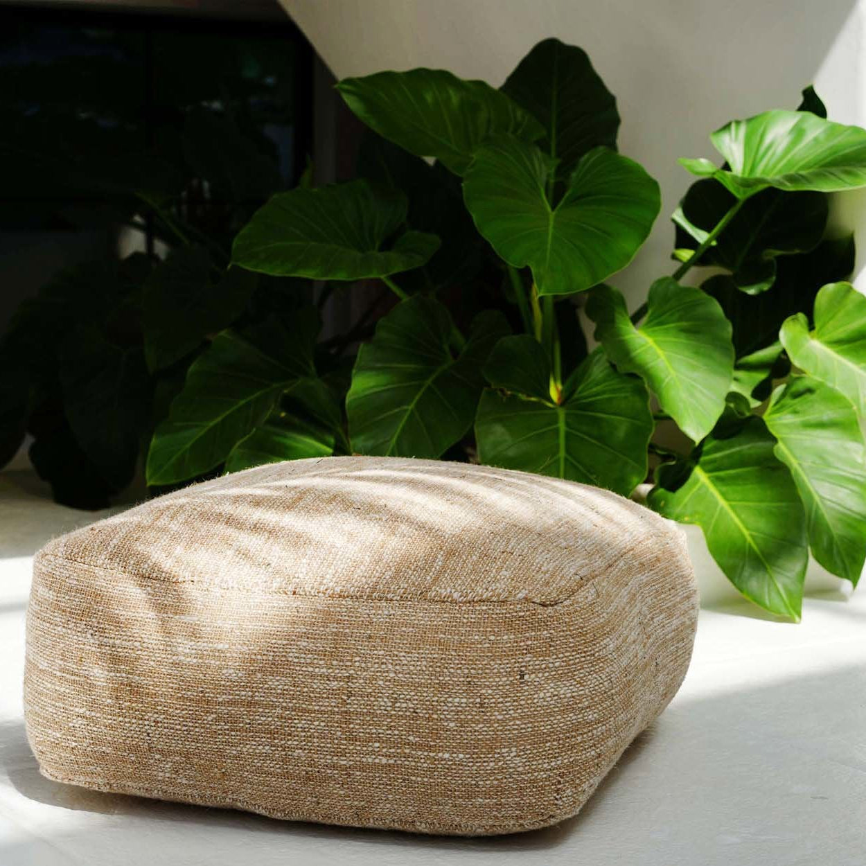 De Comfy Poef - Beige Bazar Bizar