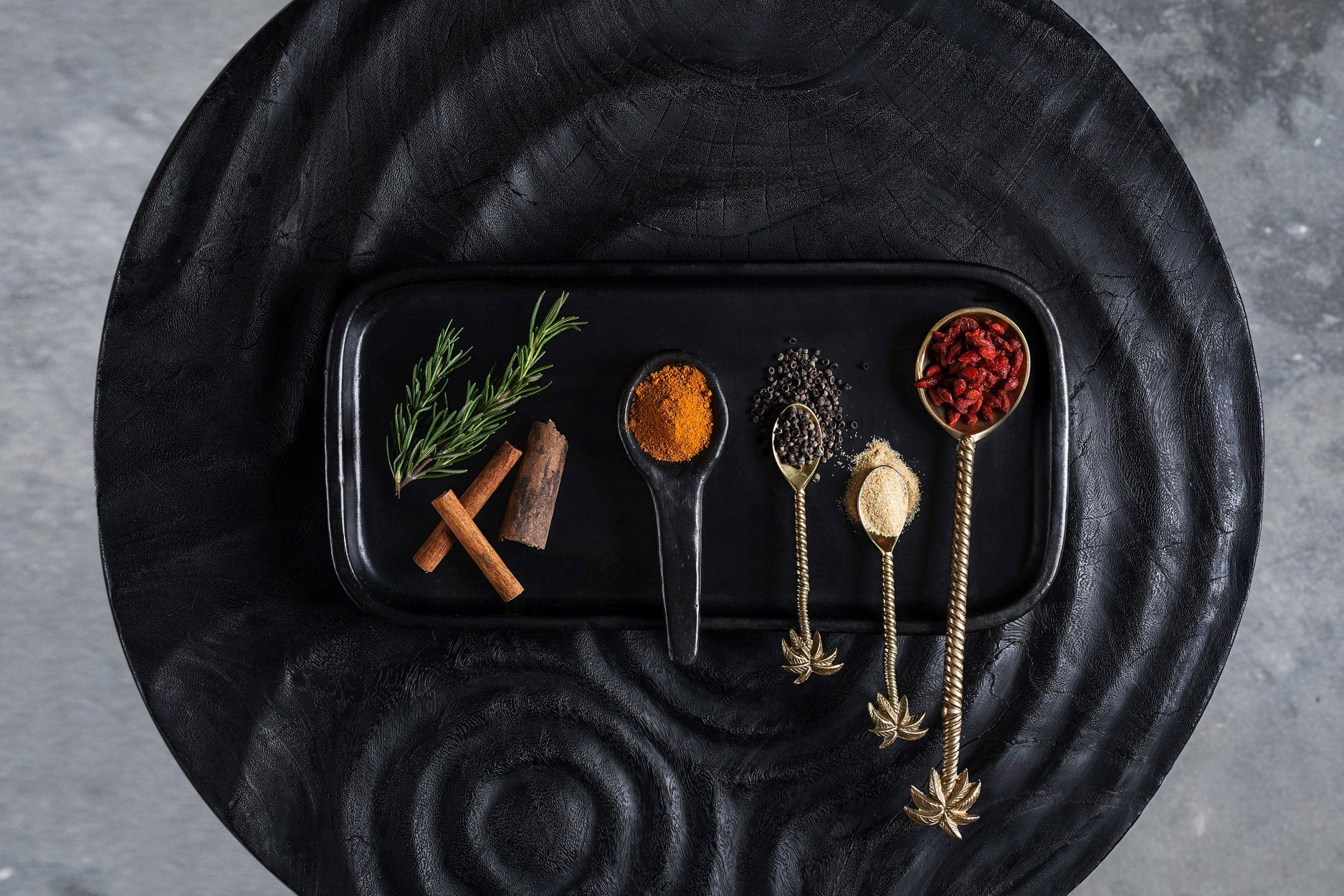 Het Burned Tapas Bord