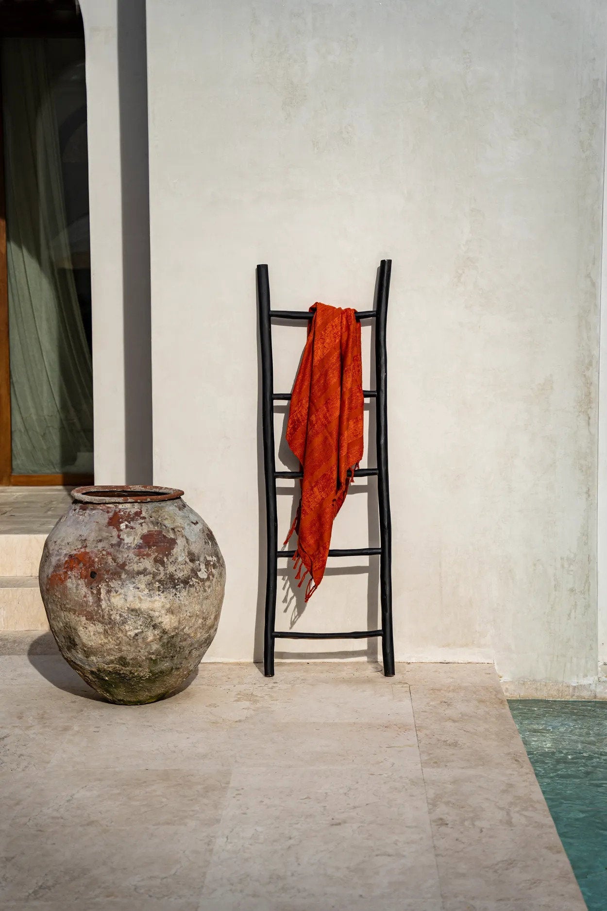 De Tulum Ladder - Zwart - 165