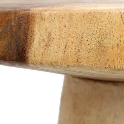 The Timber Conic Side Table - Naturel - 50