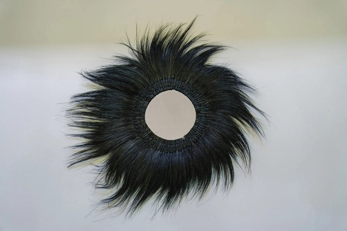 Der Simba Spiegel - Schwarz - M 70x70cm Bazar Bizar