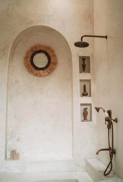 De Mowgli Spiegel - Naturel - M 60x60cm