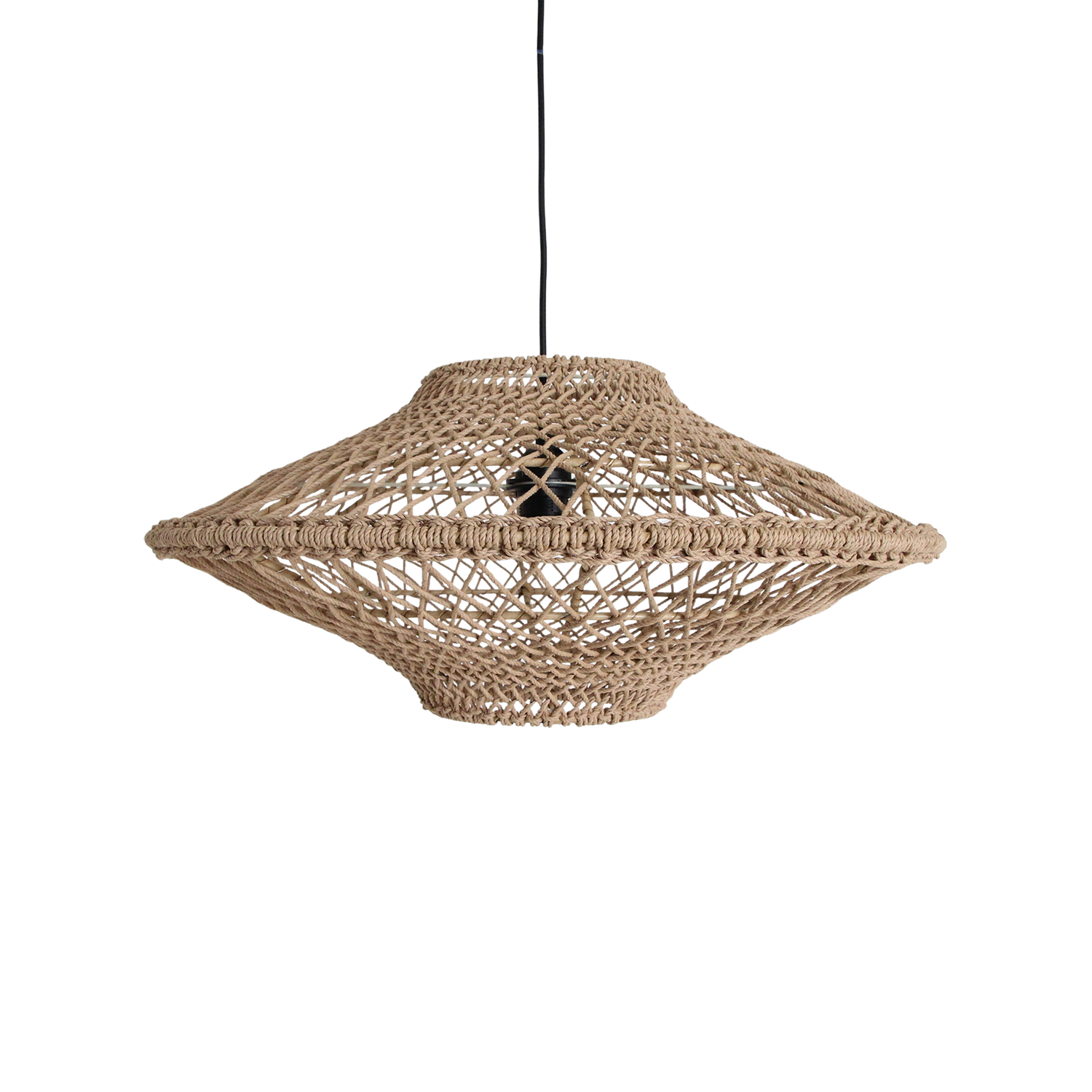 Raw Materials Hanglamp Corda Touw Naturel Medium Ø60cm