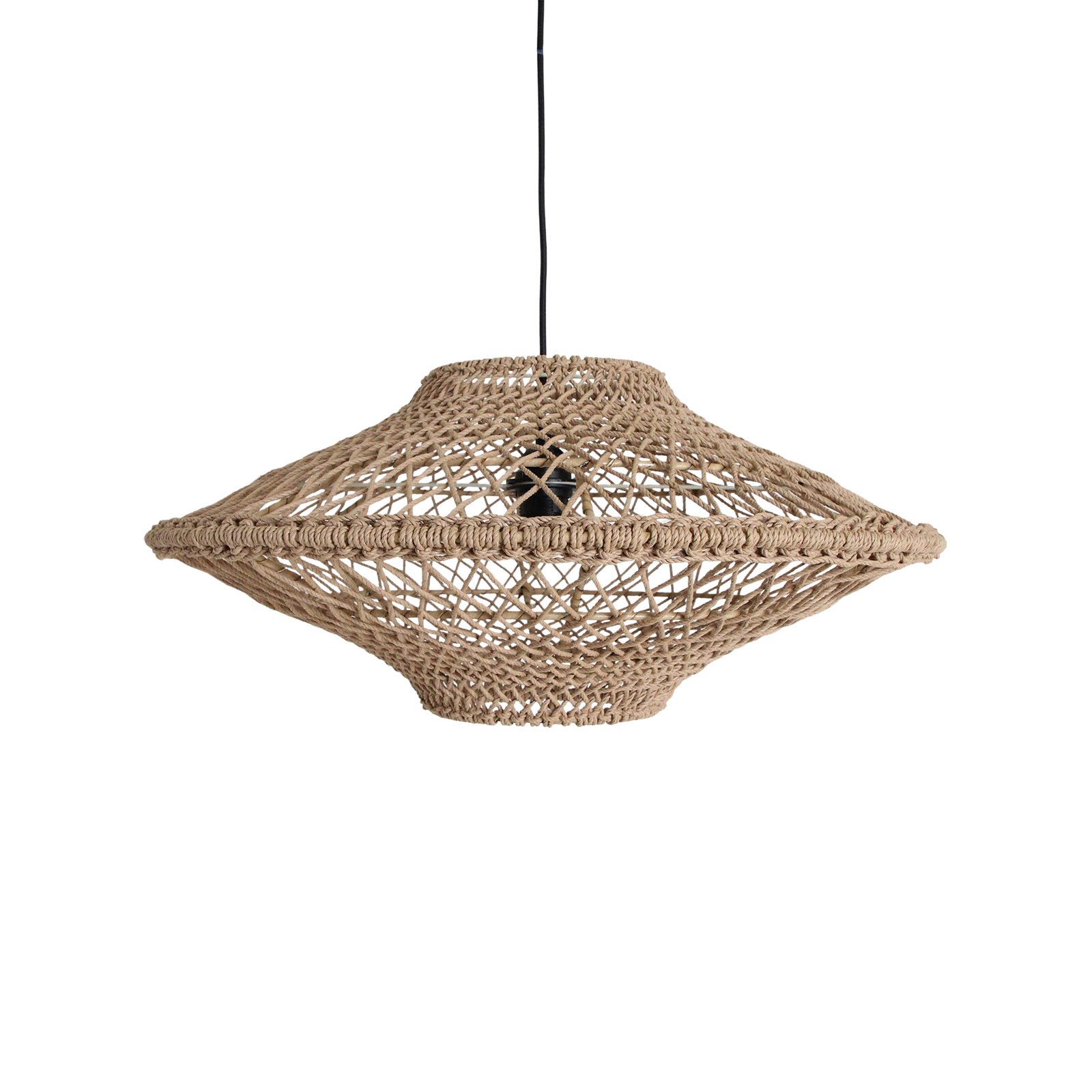 Raw Materials Hanglamp Corda Touw Naturel Medium Ø60cm