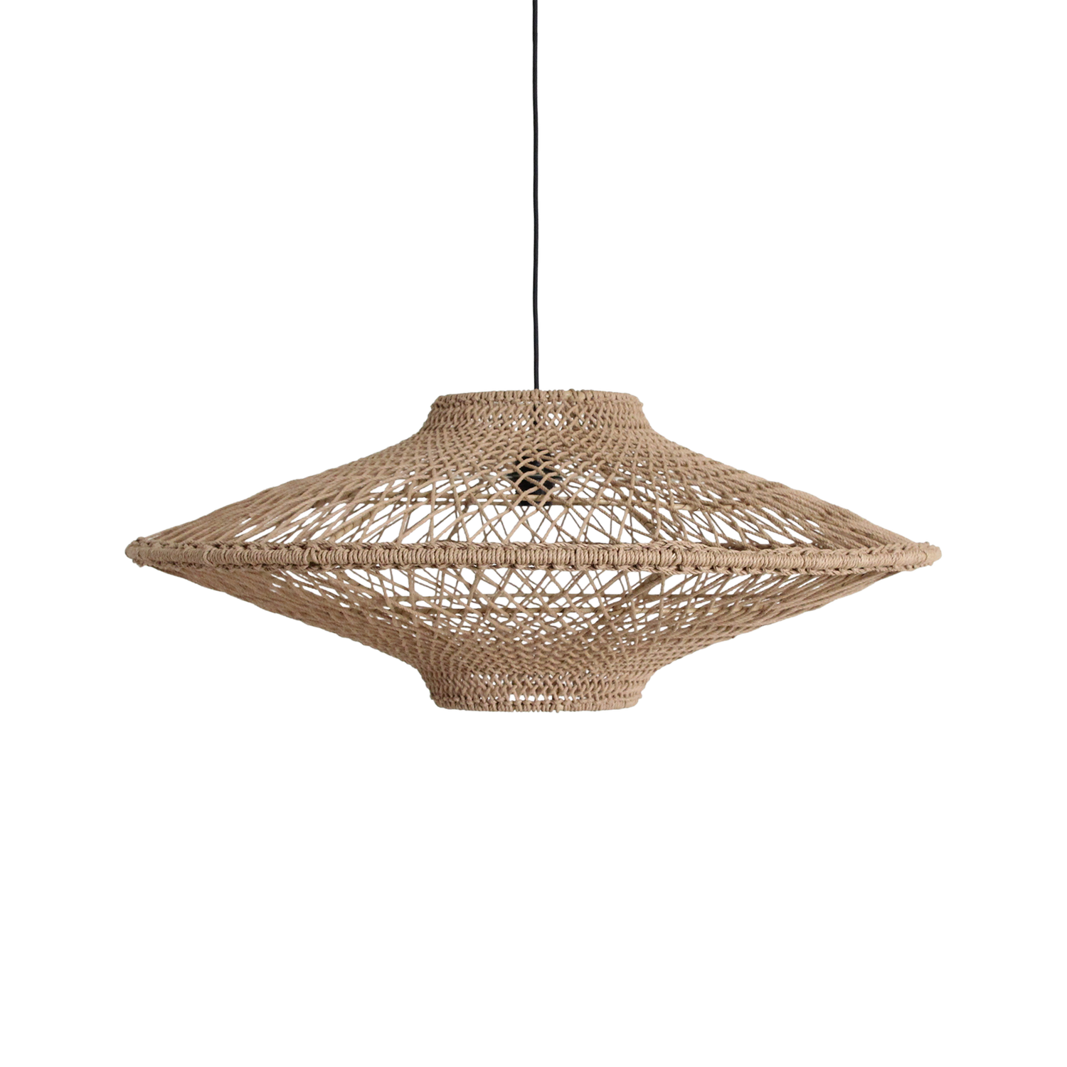 Hanglamp Corda Touw Naturel Large Ø80cm Raw Materials