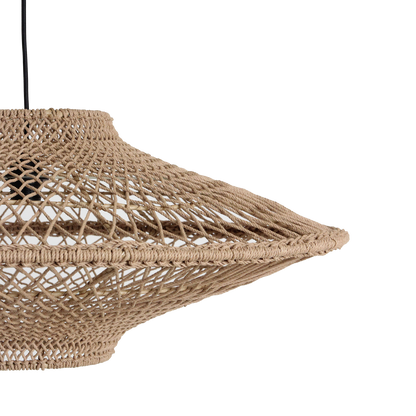 Hanglamp Corda Touw Naturel Large Ø80cm Raw Materials