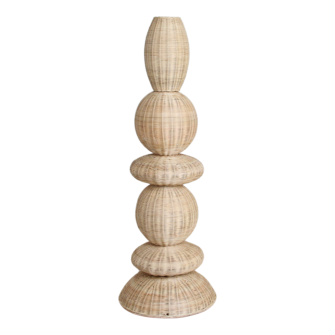 Tao Rotan Vloerlamp - 140cm Raw Materials