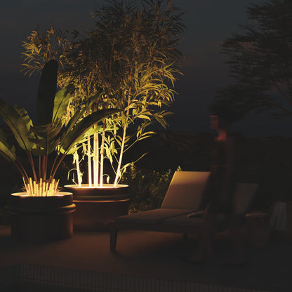 MAZU Nautilus Luxe LED Plantenpot Ivoor