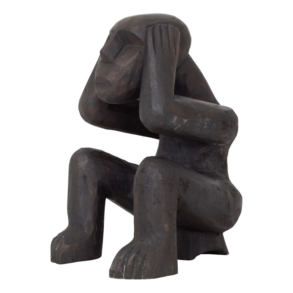 Beeld Monkey Hear Nothing MUST Living