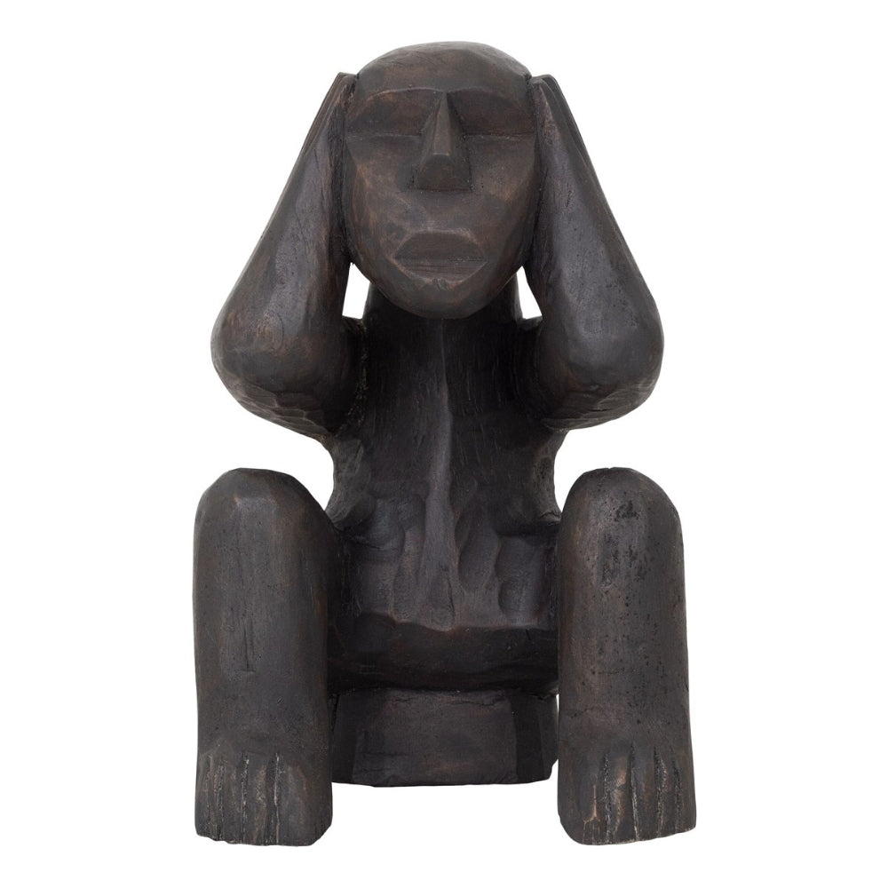 Beeld Monkey Hear Nothing MUST Living