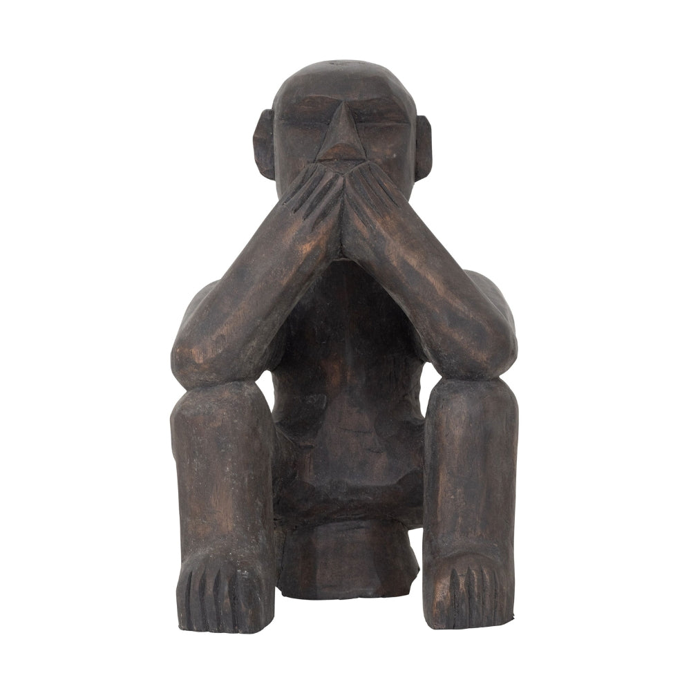 Beeld Monkey Say Nothing MUST Living