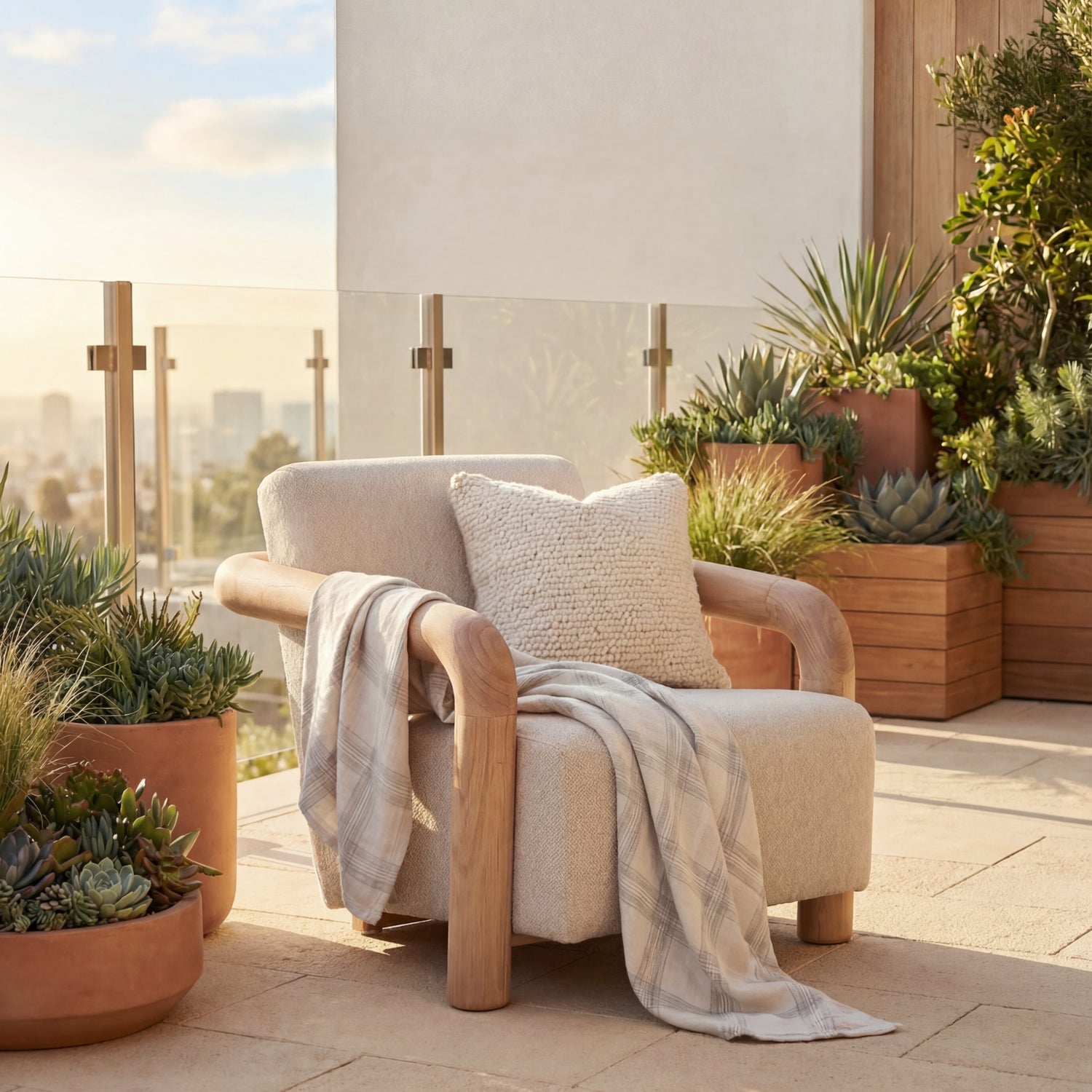 MUST Living Fauteuil In &amp; Outdoor Blush