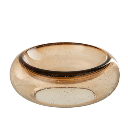 Sierschaal Carol Glas Caramel Large J-Line