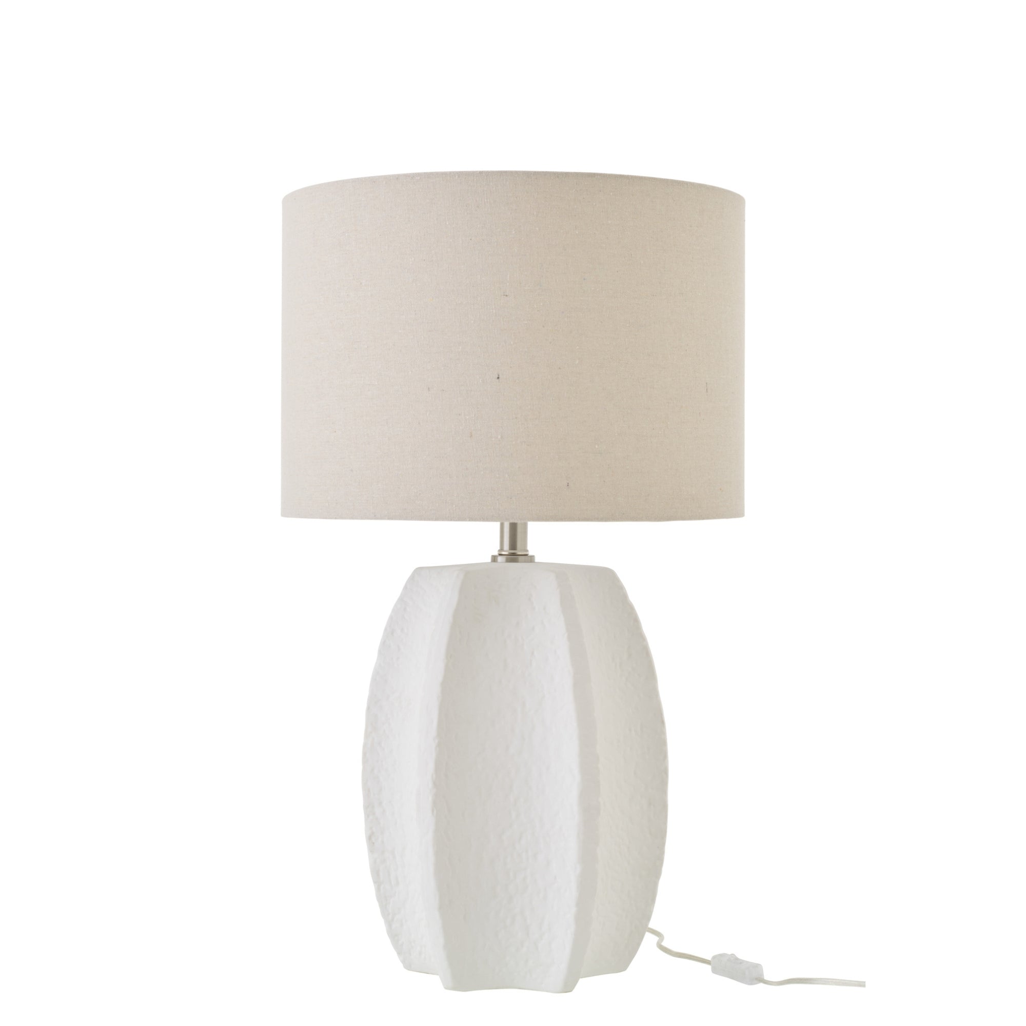 Tafellamp Keramiek Wit