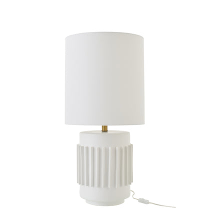 Tafellamp Keramiek Wit J-Line