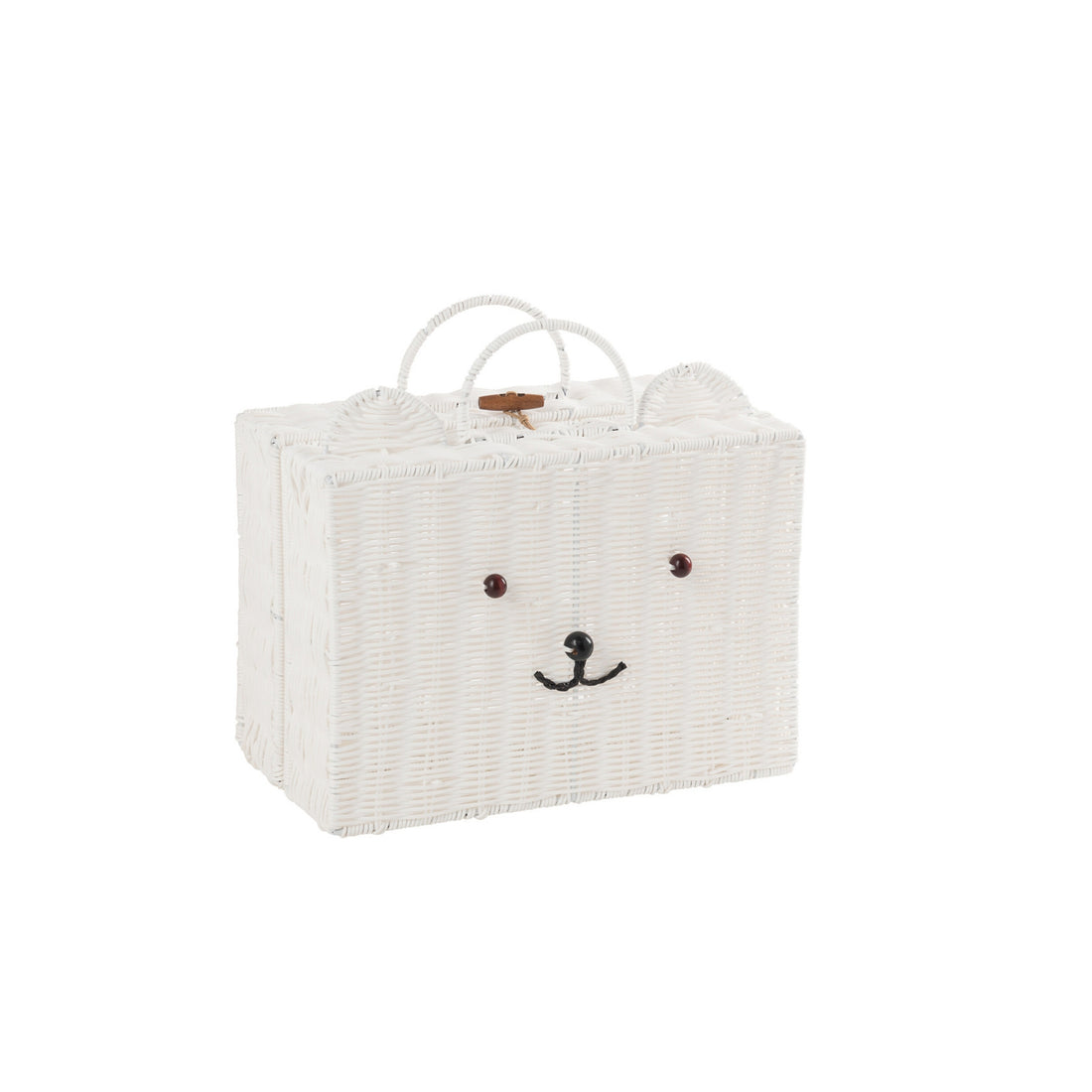 Mand Koffer Kunststof Wit Small J-Line