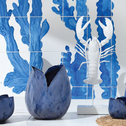 Vaas Thibault Keramiek Blauw Large J-Line